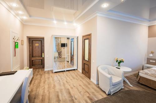 Posezení v ubytování Hotel Ankor
