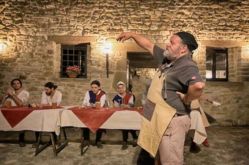 Tetamu yang menginap di Castello Di Giomici