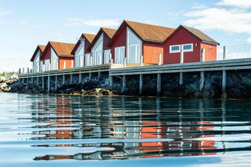 Bygningen som ferieanlegget ligger i