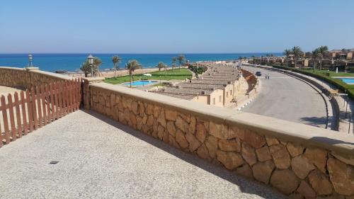 Chalet Ground floor two bedrooms With largeTerrace In Stella Di Mare sea view Ain El Sokhna for Families Only