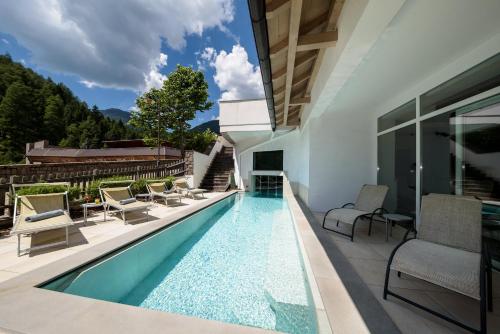 Πισίνα στο ή κοντά στο Aparthotel Wellness Villa di Bosco