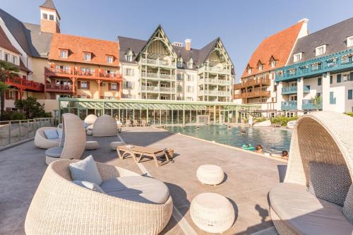 Bygningen som lejlighedshotellet ligger i