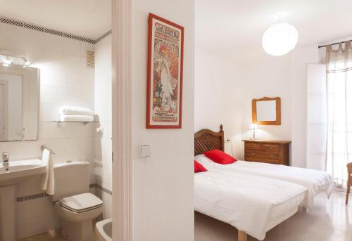 Et badeværelse på Conde Ibarra Central