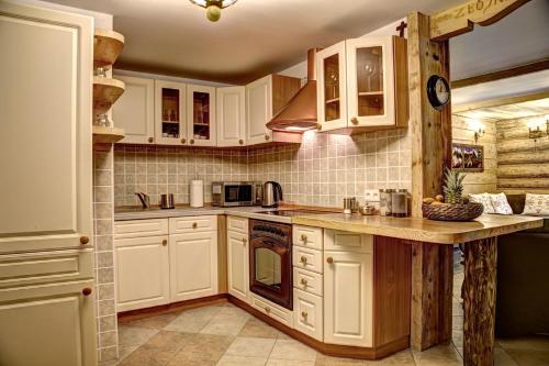 Kuchyňa alebo kuchynka v ubytovaní Apartament Regionalny