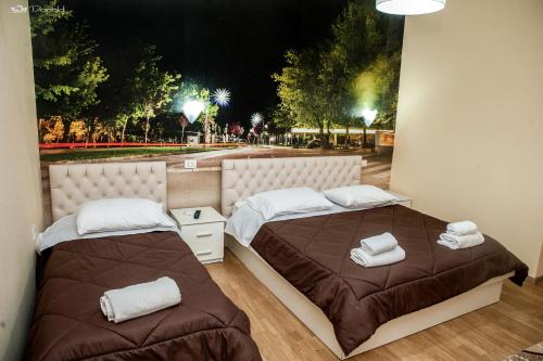 Postel nebo postele na pokoji v ubytování Hotel EDEA