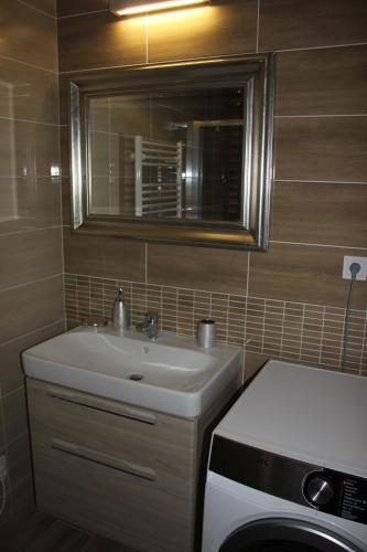 Phòng tắm tại Rezidencia AMÉLIA - Apartmán SOFIA