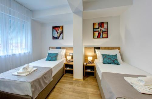 Кровать или кровати в номере Villa Floris