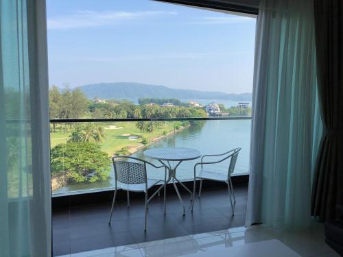 Landskap semula jadi dekat dengan apartmen
