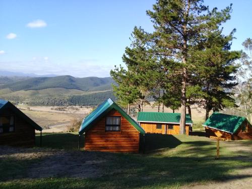 Paisaje cerca de este camping