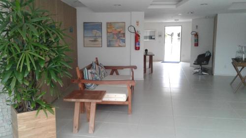 Χώρος καθιστικού στο Loft condado