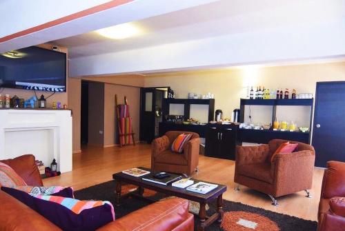 Posezení v ubytování Tampu Hotel