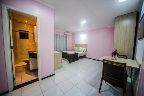 巴哈其伊比拉凱拉的住宿－Hotel Pousada Laguna Rosa，相簿中的一張相片