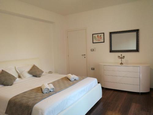 Postel nebo postele na pokoji v ubytování Holiday House Anja