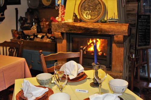 Restaurace v ubytování Quintinha D`Arga