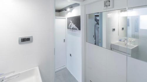 Ett badrum på City Apartments Green Oasis