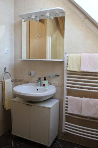 Bilik mandi di Guest accomodation Klancar