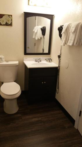 Phòng tắm tại Ontario Inn