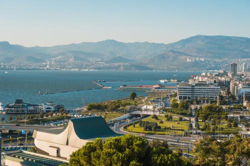 Una vista aérea de Büyük Konak İzmir