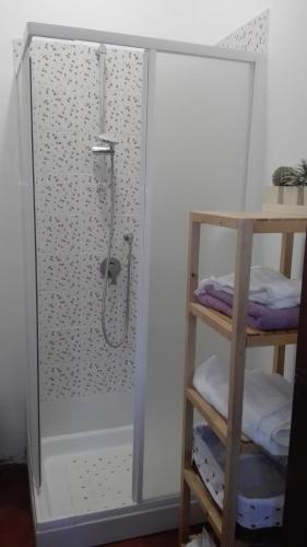 Koupelna v ubytování Casa Arezzola