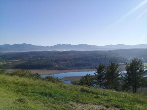 Paisaje cerca de este camping