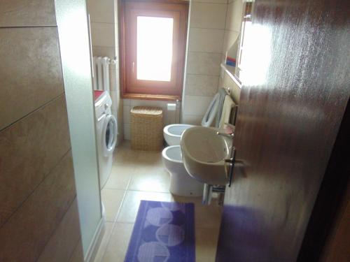 Kúpeľňa v ubytovaní Alloggio in centro a Cervinia