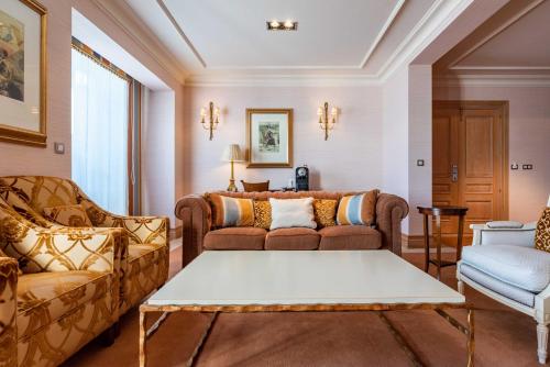 Гостиная зона в Eurostars Gran Hotel La Toja