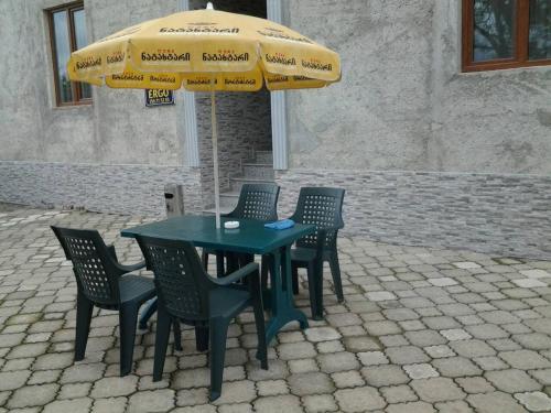 Patio nebo venkovní prostory v ubytování Hotel Ergo