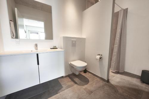 Koupelna v ubytování Hotel Phønix