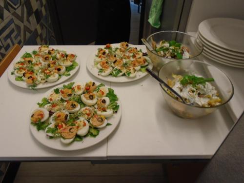 Mad på bed and breakfast-stedet eller i nærheden