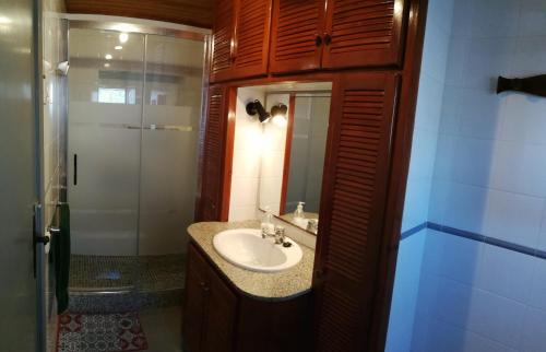 Kylpyhuone majoituspaikassa Ca la Consol