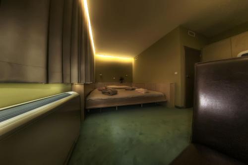 Krevet ili kreveti u jedinici u objektu Hotel Lav Vukovar
