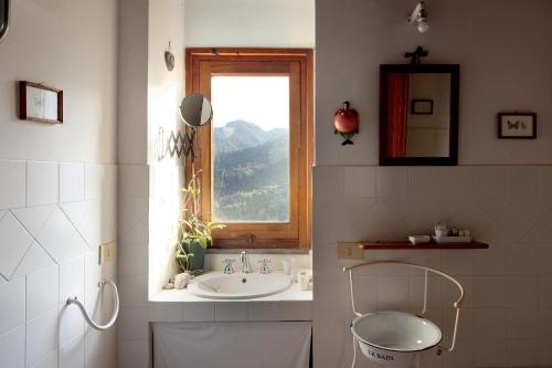 Nespecifikovaný výhled na hory nebo výhled na hory při pohledu z bed and breakfast