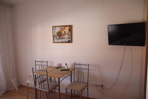 TV a/nebo společenská místnost v ubytování Apartment ENTER