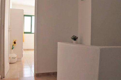 Kúpeľňa v ubytovaní Oasis Atlántico: rincón secreto al pie de los senderos