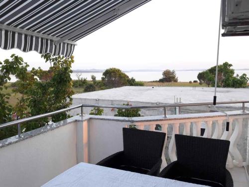 Balkoni atau teres di Marija Apartment