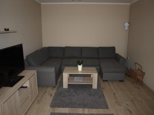 Posezení v ubytování Vass-Lak Apartman ,Tolna