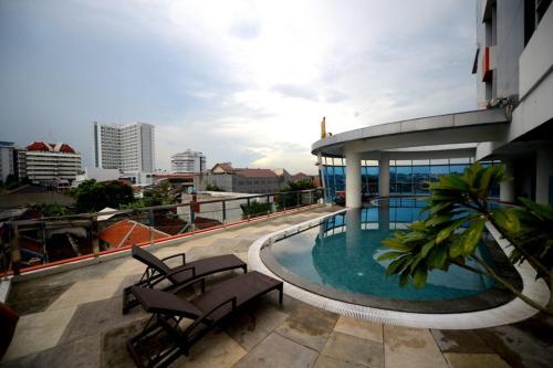 The swimming pool at or close to High Point Serviced Apartment