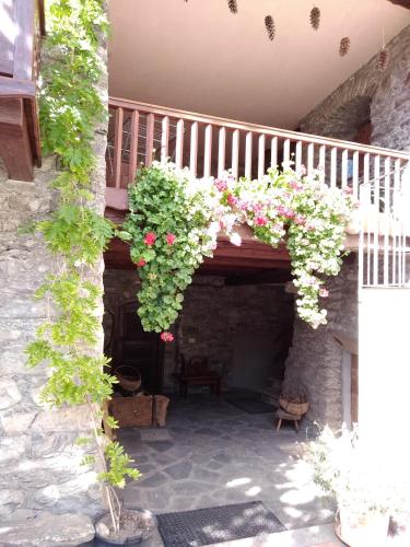 Balkón nebo terasa v ubytování Appartamento tipico in borgo