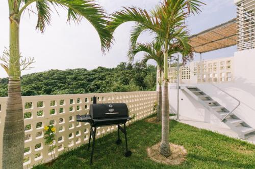 Zahrada ubytování Hideout Okinawa Uruma
