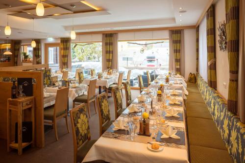 Restaurace v ubytování Alpinhotel Monte Superior - Silvretta Card Premium Betrieb