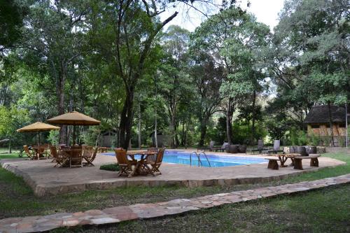 Mara River Campの敷地内または近くにあるプール