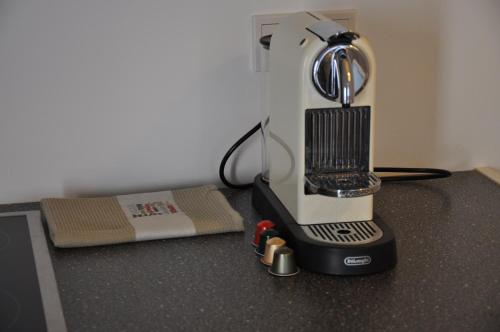 a mixer sitting on top of a counter at Boutiquehotel Kloster Pfalzel in Trier