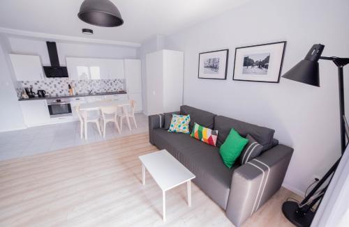 Køkken eller tekøkken på MSapartamenty Centrum 2