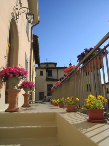 Balkoni atau teres di B&B "La Pieve" - Locanda per Viandanti