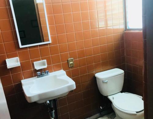 Bilik mandi di Hotel El Kiosco