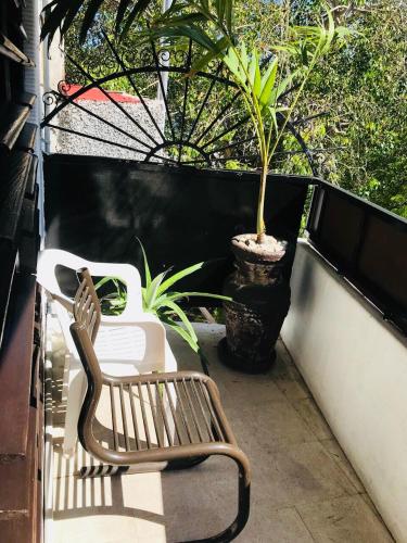 Balkoni atau teres di Hotel El Kiosco