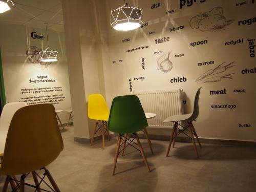 Posezení v ubytování Moon Hostel Poznań