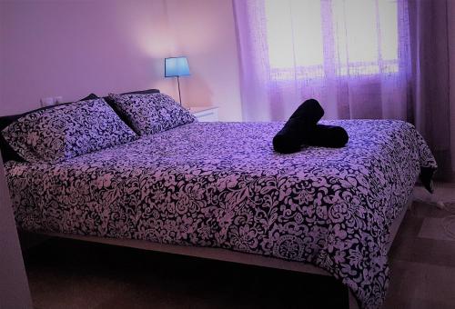 Posteľ alebo postele v izbe v ubytovaní Costa del Sol Manilva Playa Spa