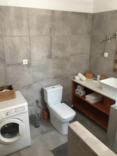 Koupelna v ubytování Casa Kalliroi