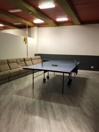 Stolní tenis v ubytování Appartamento Alpe di Siusi nebo okolí